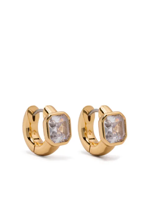 Kate Spade Keep Sparkling Asscher huggies