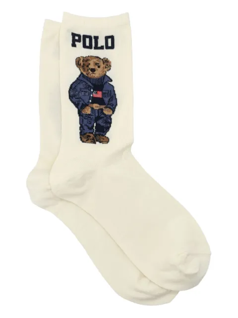 Polo Ralph Lauren Signature Bear motif socks 