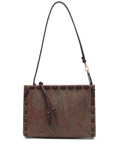 ETRO bolsa de mano con motivo de cachemira en jacquard