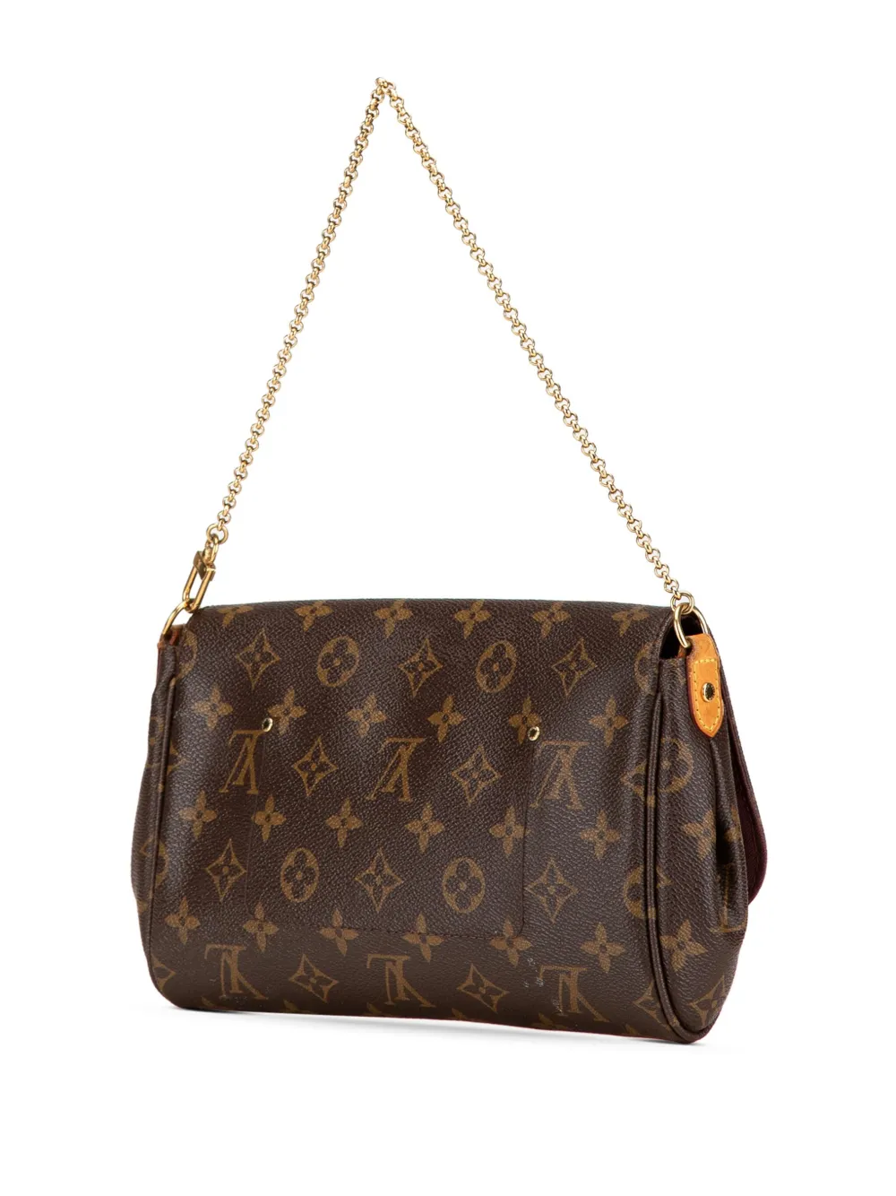 Louis Vuitton Pre-Owned 2013 Monogram Favorite MM boekentas - Bruin