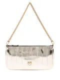 PINKO Love Birds-plaque shoulder bag - Gold