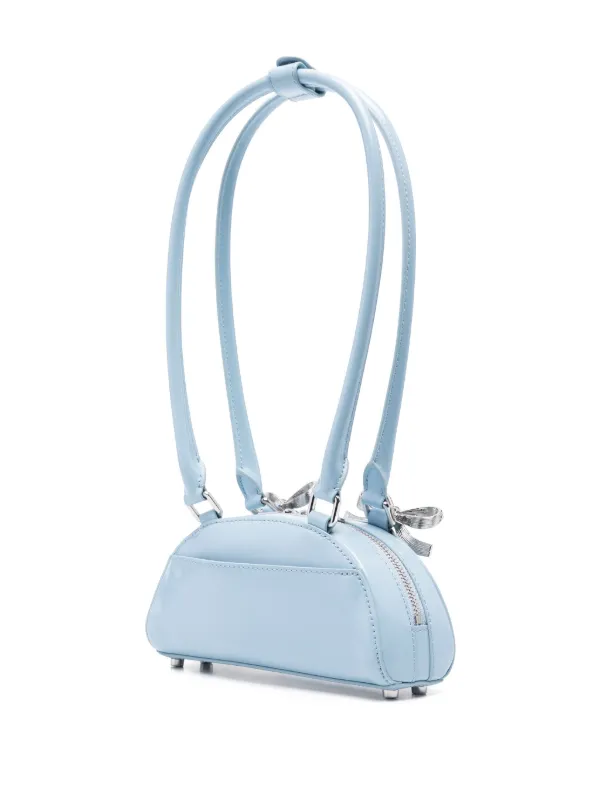 ショルダーバッグ・ポシェット Self-Portrait Curved Charm Mini Shoulder Bag Self-Portrait Curved Charm Mini Shoulder Bag In Black - 22