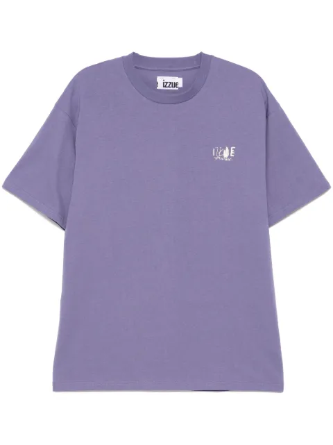 izzue playera con estampado gráfico
