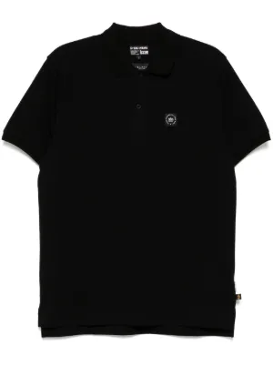 Carhartt WIP 黒 ポロシャツ Carhartt WIP ロゴ ポロシャツ | ブラック | FARFETCH JP