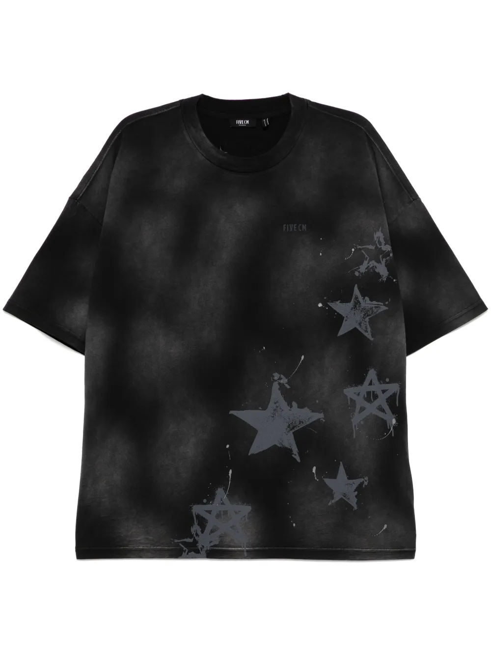 FIVE CM playera con logo estampado | negro | Image 1