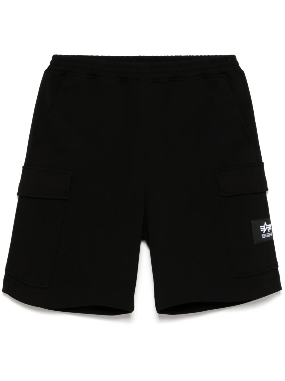 logo-patch cargo shorts