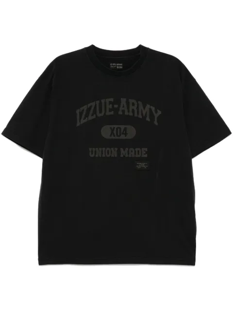 izzue logo-print T-shirt