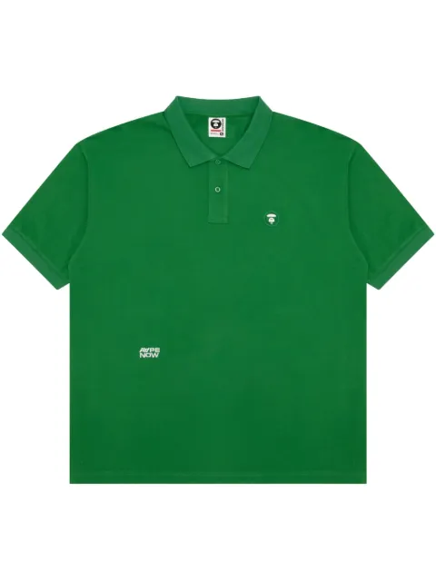 AAPE BY *A BATHING APE® logo-embroidered polo shirt