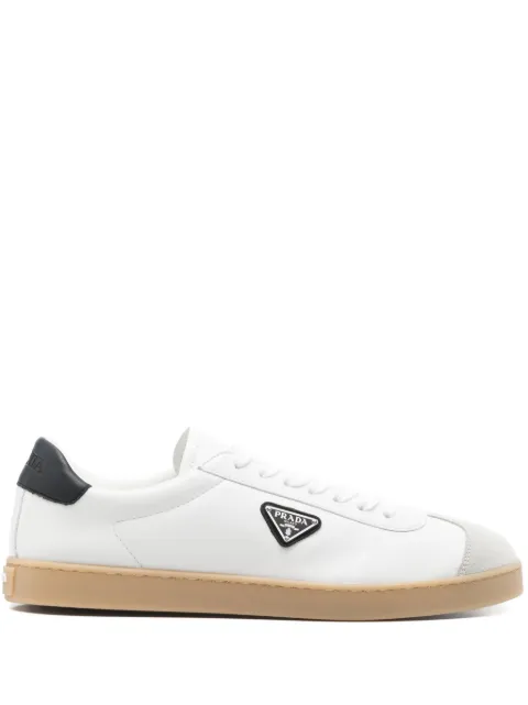 Prada leather sneakers