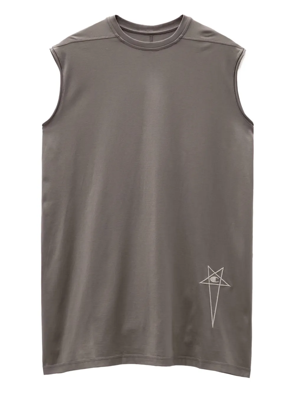 Rick Owens 无袖直筒上衣 | 中性色 | Image 1