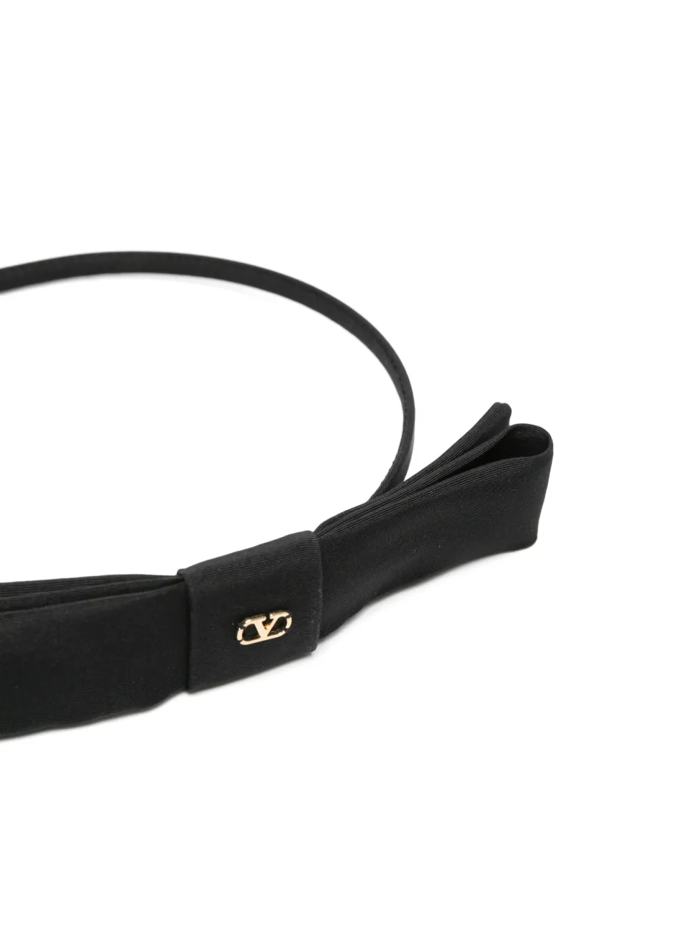 Valentino Garavani VLogo Signature haarband Zwart