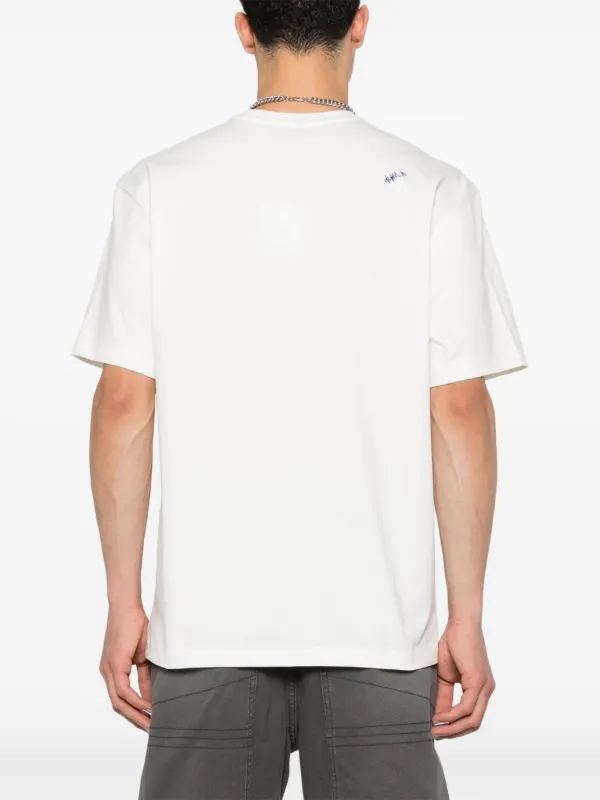 Ader Error ロゴ Tシャツ | ニュートラル | FARFETCH JP