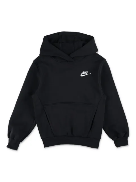 Nike Kids logo-embroidered hoodie