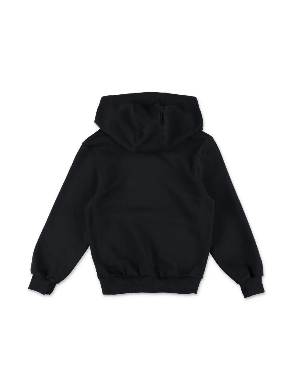 Nike Kids logo-embroidered hoodie - Zwart