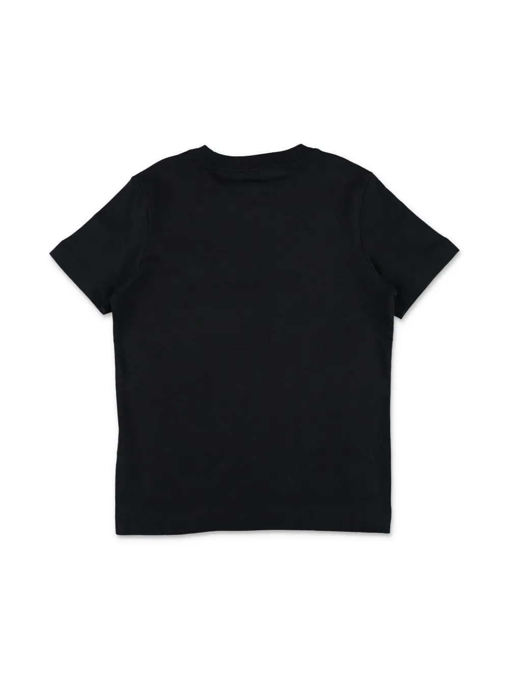 Nike Kids logo-embroidered T-shirt - Zwart