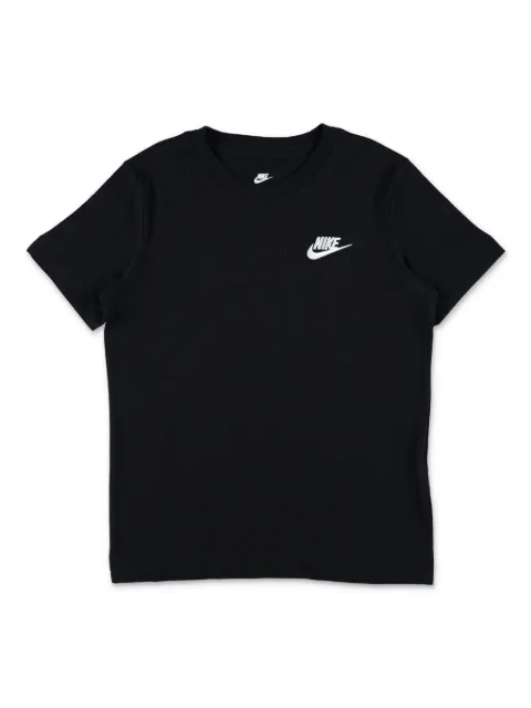 Nike Kids logo-embroidered T-shirt