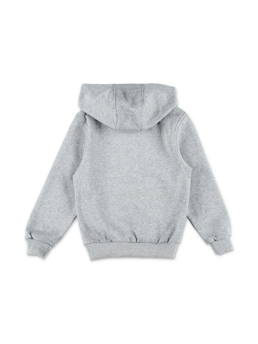 Nike Kids logo-embroidered hoodie - Grijs