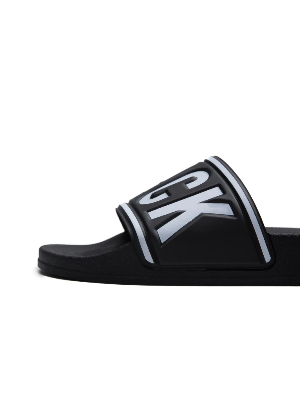 Hide & Jack Logo-embellished Slides In Black