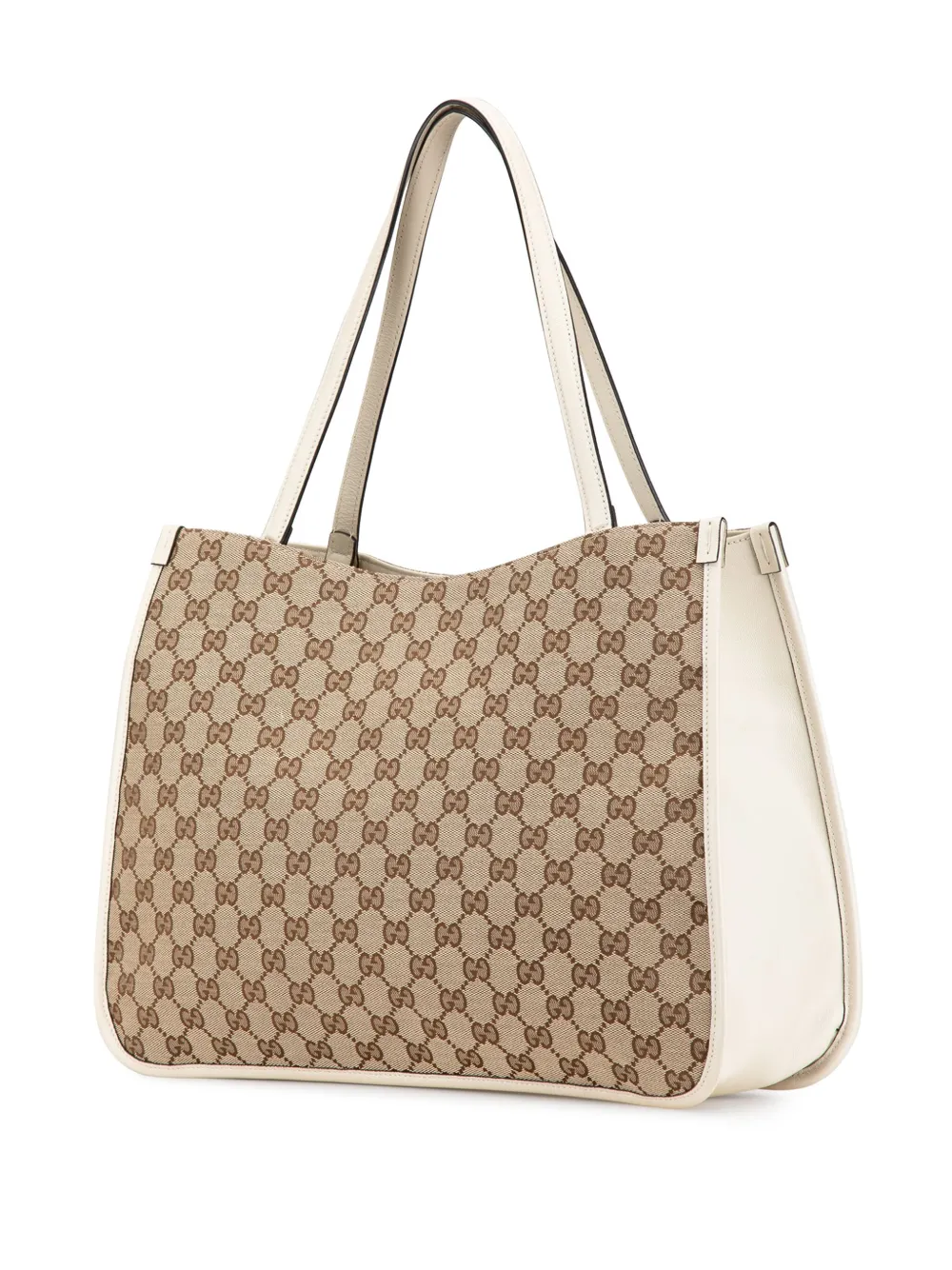 Gucci Pre-Owned 2016-2025 GG Canvas Horsebit 1955 shopper - Bruin