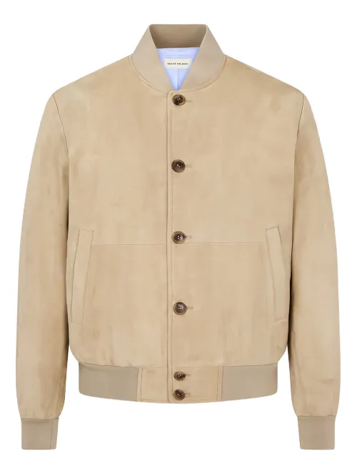 Veste bomber en daim - Man On The Boon. - Modalova