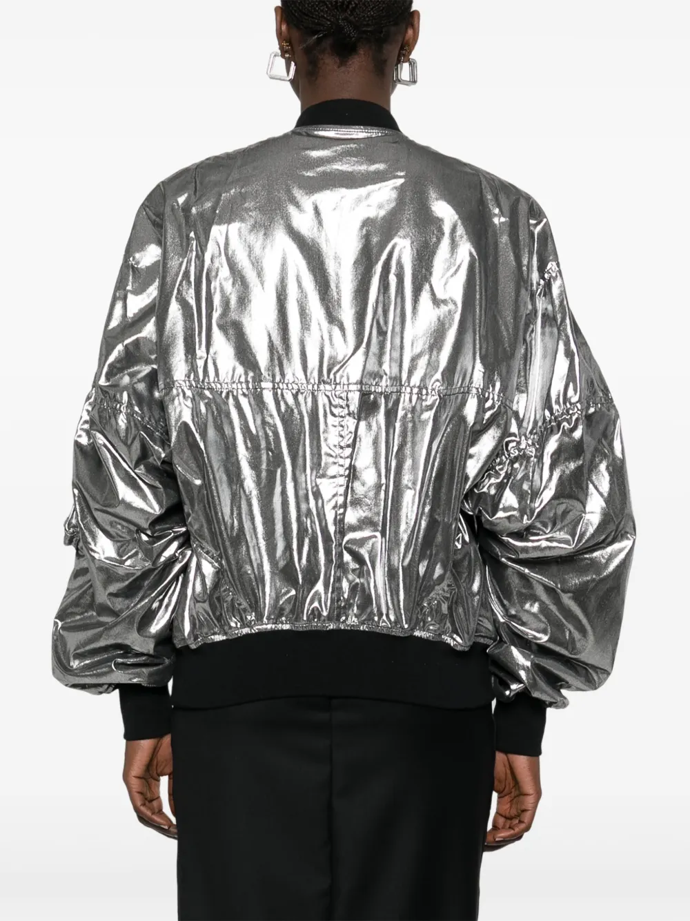 Junya Watanabe Lamé jack Zilver