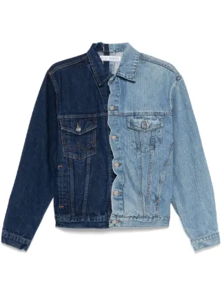E.L.V DENIM デニムジャケット | ブルー | FARFETCH JP