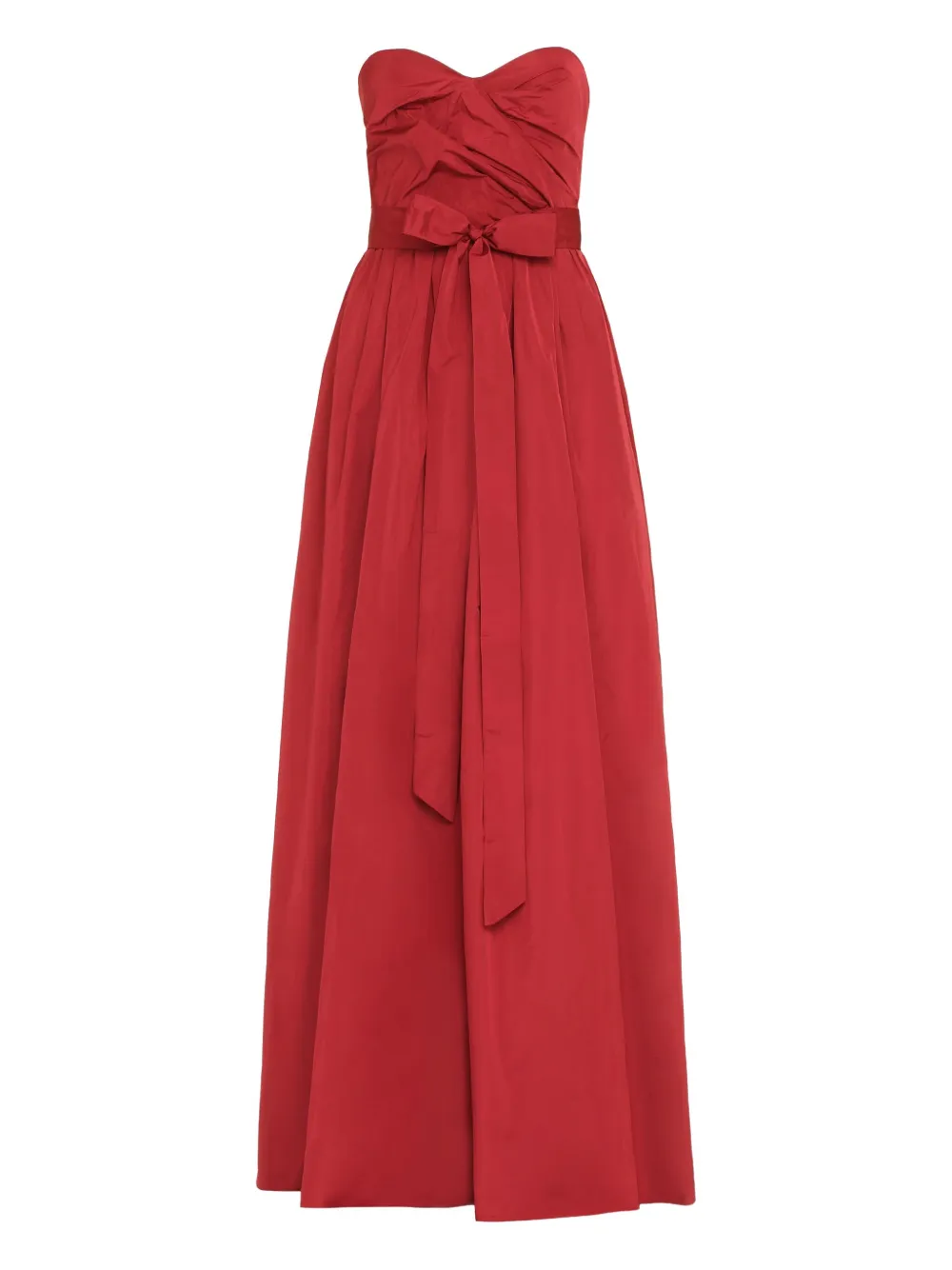 Max Mara Jurk met strikdetail Rood