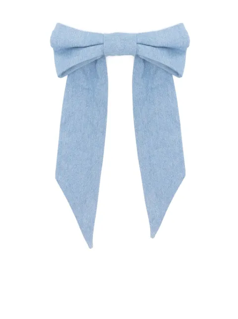 E.L.V DENIM Broche jeans com laço