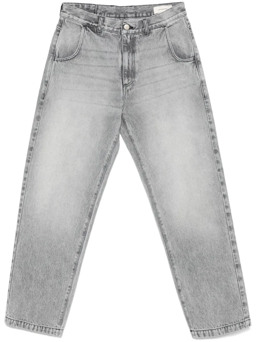 washed-effect jeans