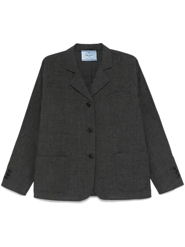 Prada Stuoia Jacket in Grey