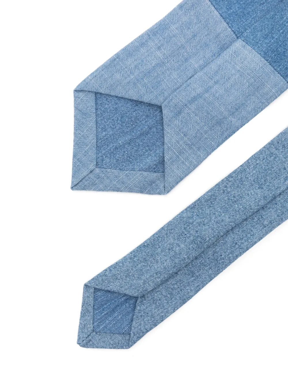 E.L.V DENIM Denim stropdas - Blauw