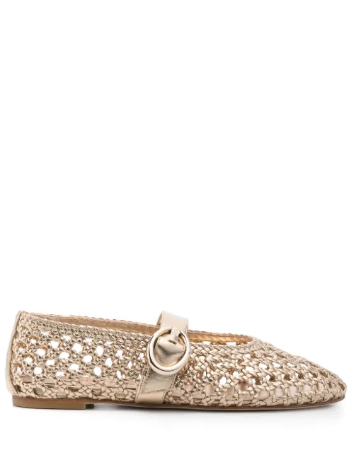 Ballerines à design tissé - Stuart Weitzman - Modalova