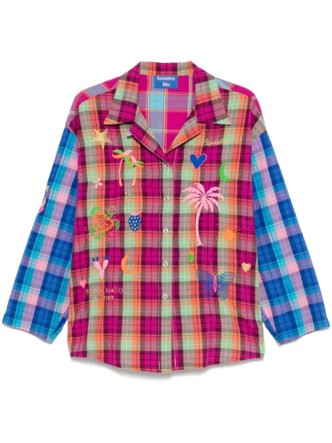 SUSANNA BLU camisa Gardenia