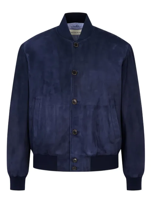 Veste bomber en daim - Man On The Boon. - Modalova