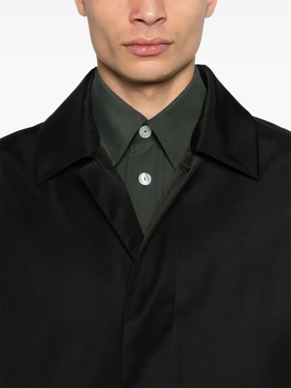 Fear Of God Twill Car Coat | Black | FARFETCH CA