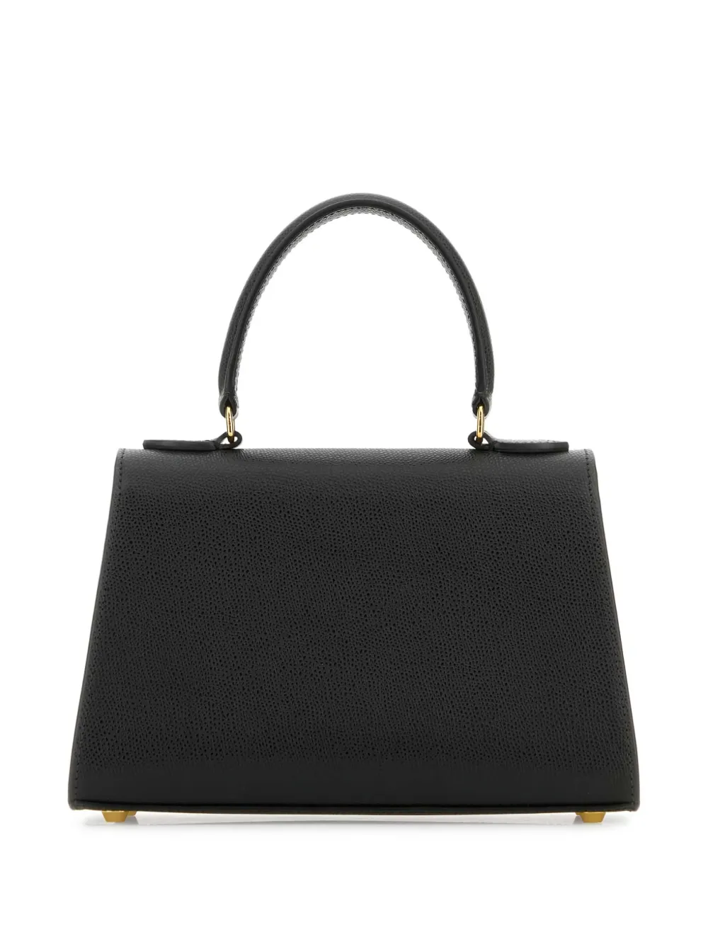 CARBOTTI Black leather Greta handbag - Zwart