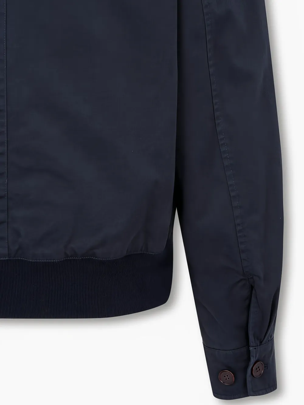 Man On The Boon. Katoenen bomberjack Blauw