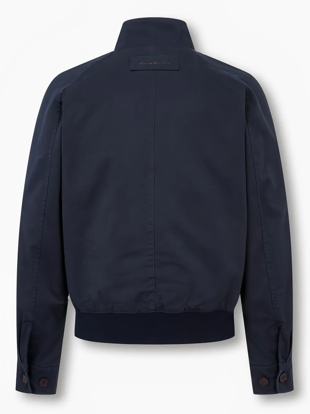 Man On The Boon. cotton bomber jacket - Blauw