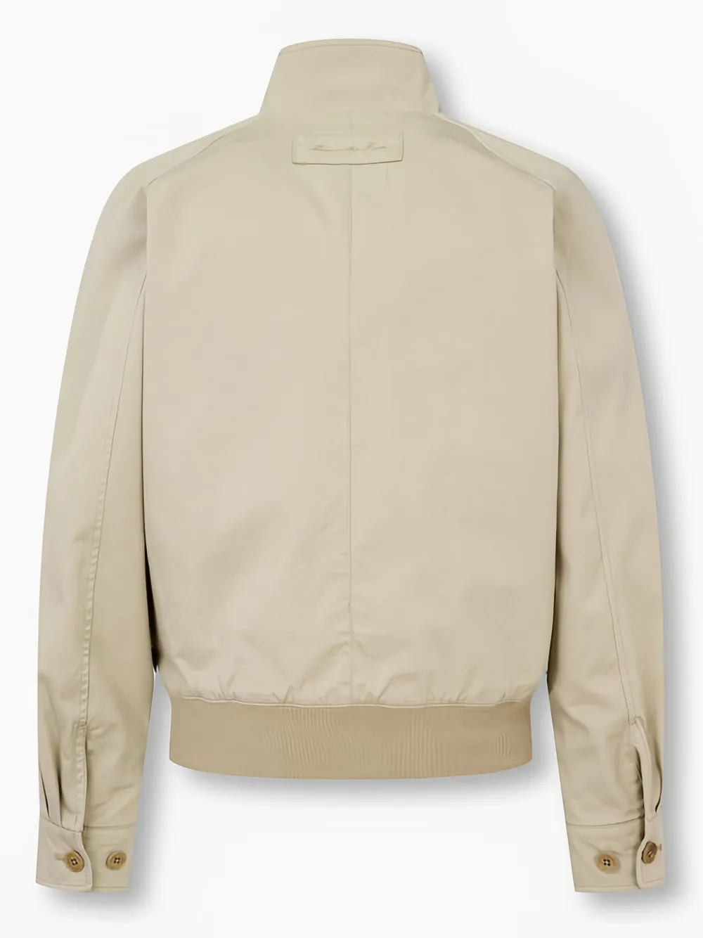 Man On The Boon. cotton bomber jacket - Beige