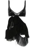The Attico layered top - Black