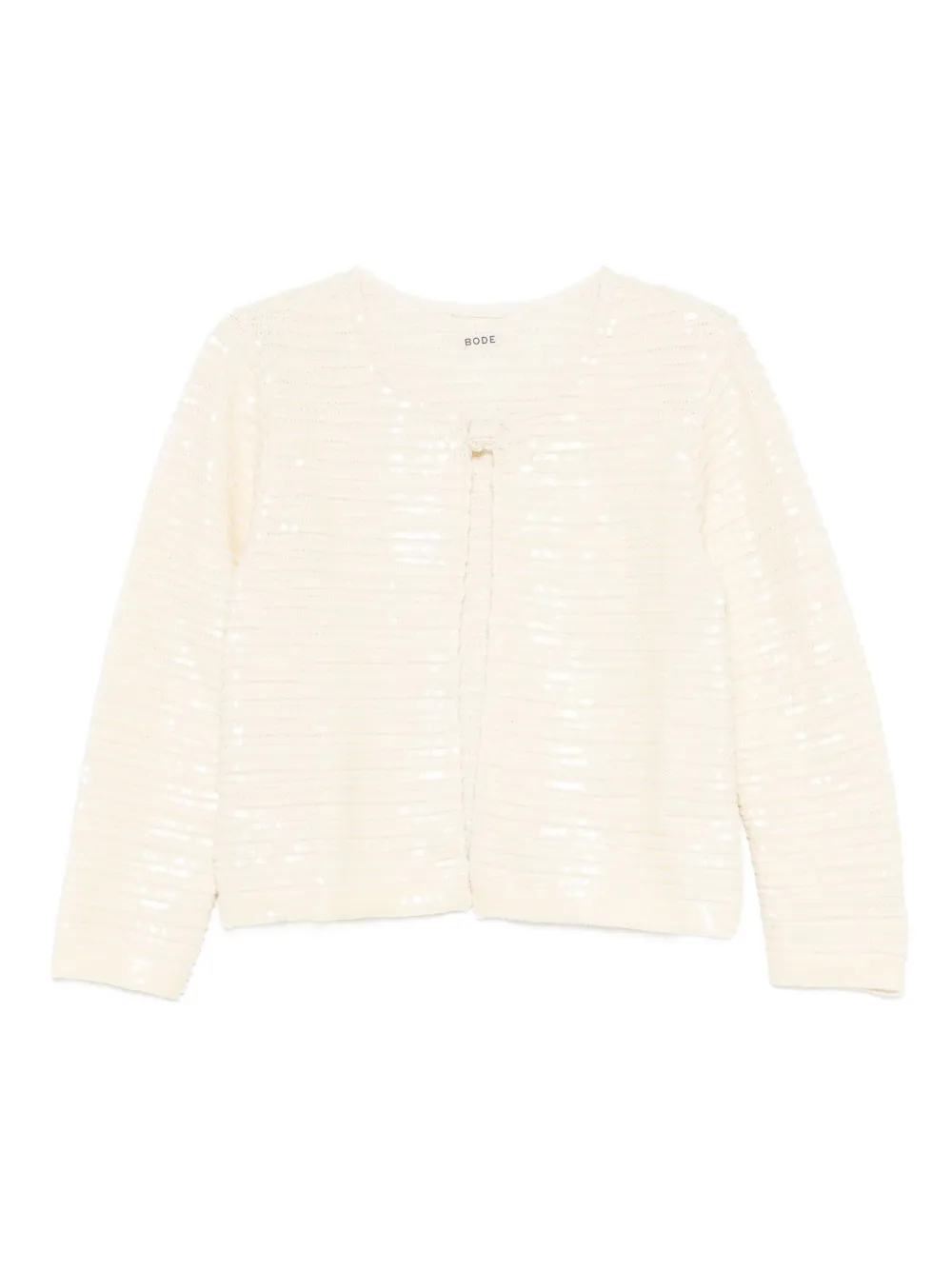 BODE sequin-embellished cardigan | Neutrals | Image 1