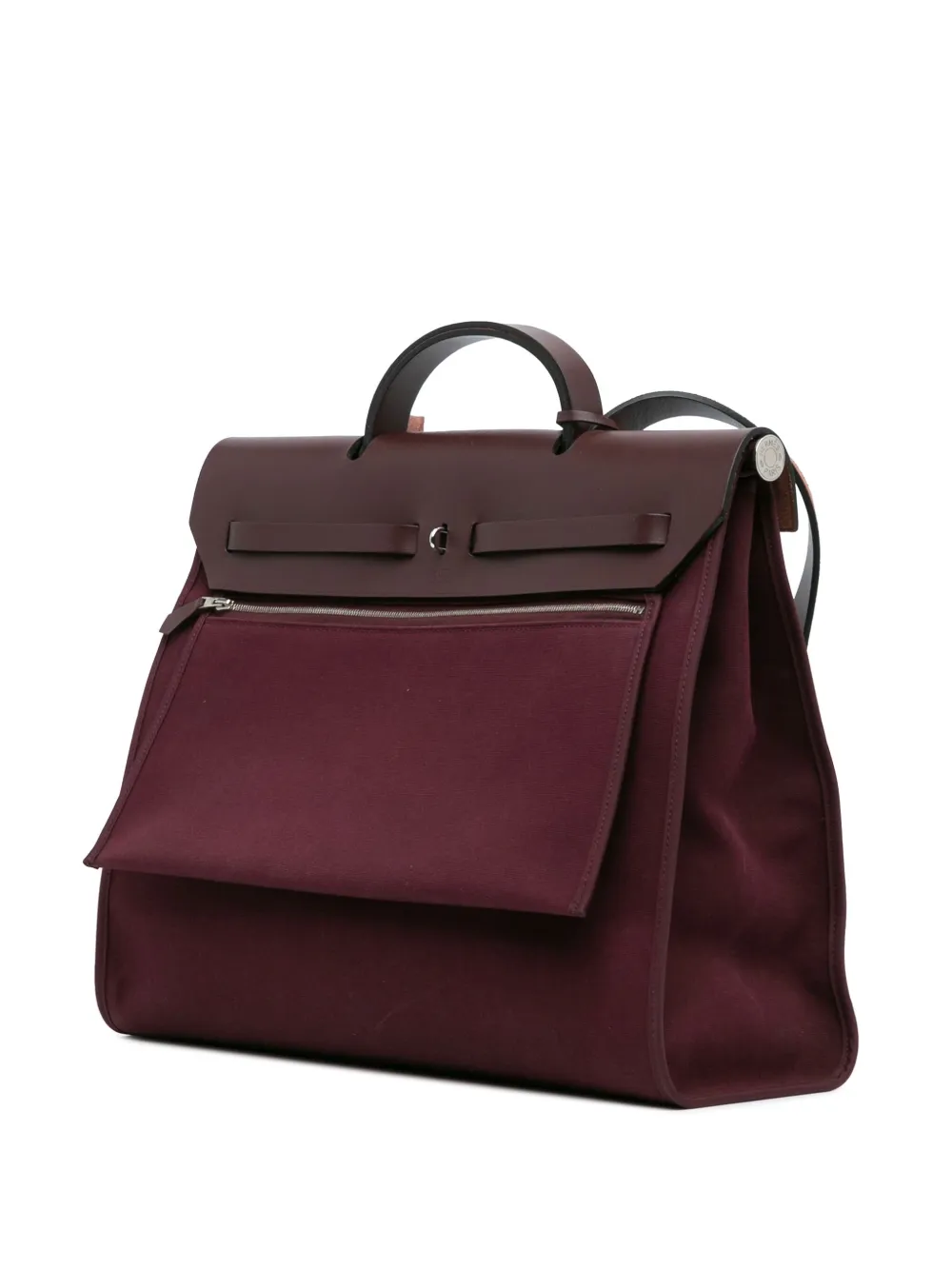 Hermès Pre-Owned 2015 Toile Herbag Zip 39 satchel | Pre-Owned | Image 2