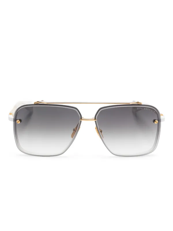 Dita Eyewear Mach-Six サングラス | ゴールドトーン | FARFETCH JP