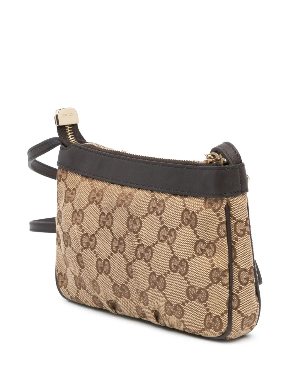 Gucci Pre-Owned 2000-2015 GG Canvas Lovely crossbodytas - Bruin