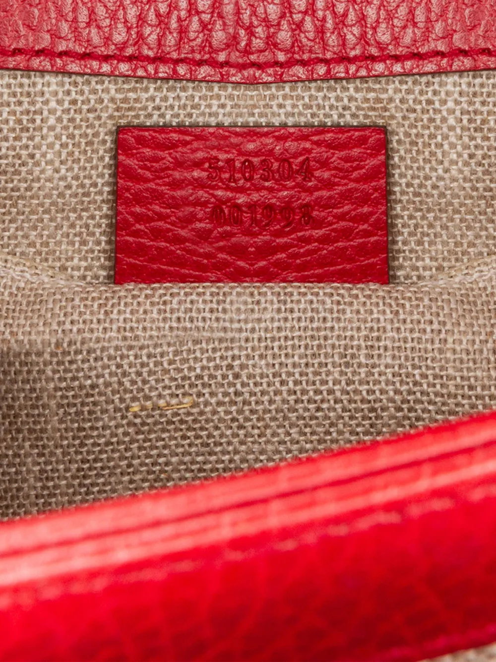 Gucci Pre-Owned Borsa a tracolla Dollar GG piccola in pelle di vitello 2016-2024 | Image 5