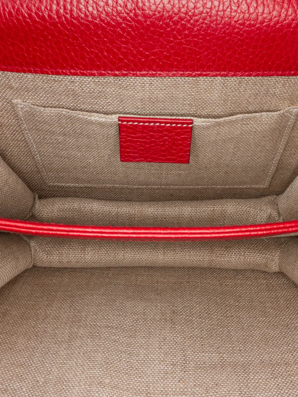 Gucci Pre-Owned Borsa a tracolla Dollar GG piccola in pelle di vitello 2016-2024 | Pre-owned | Image 4