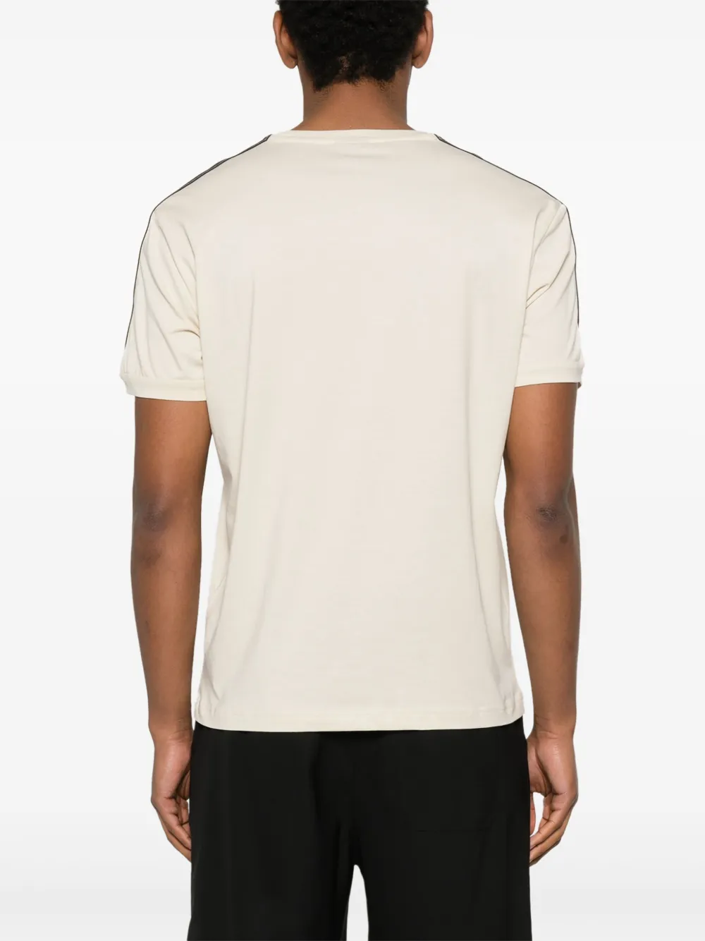 Ea7 Emporio Armani Katoenen T-shirt Beige