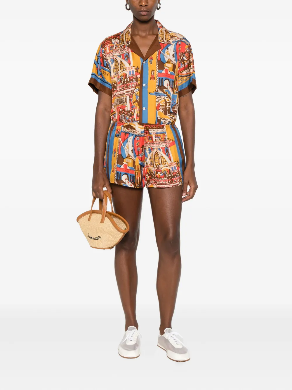BODE Manhattan Island print shorts | Short Shorts | Image 2