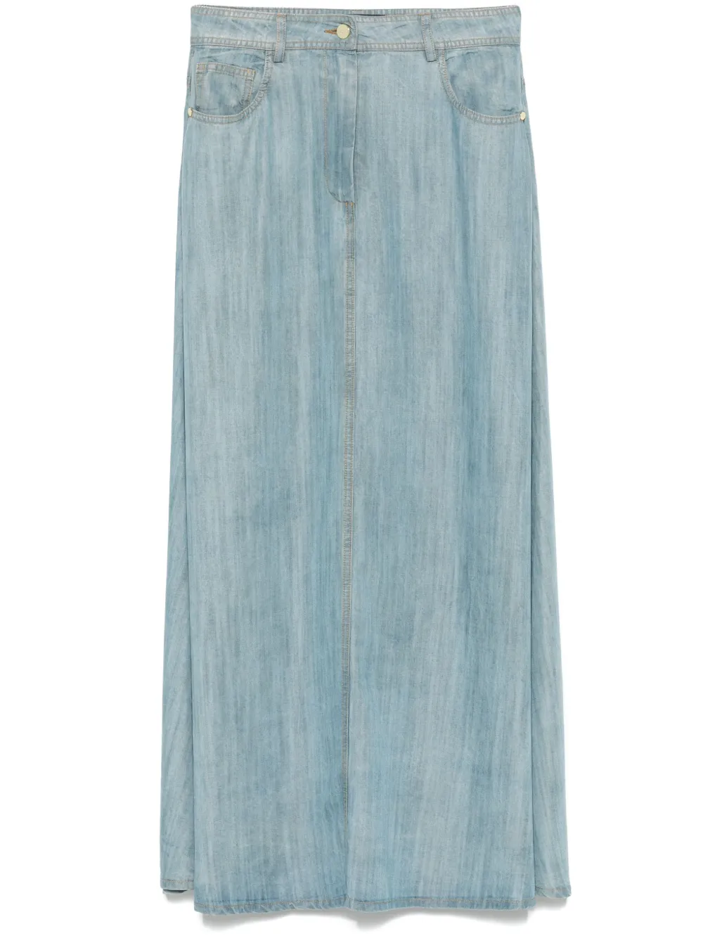 A-line midi skirt