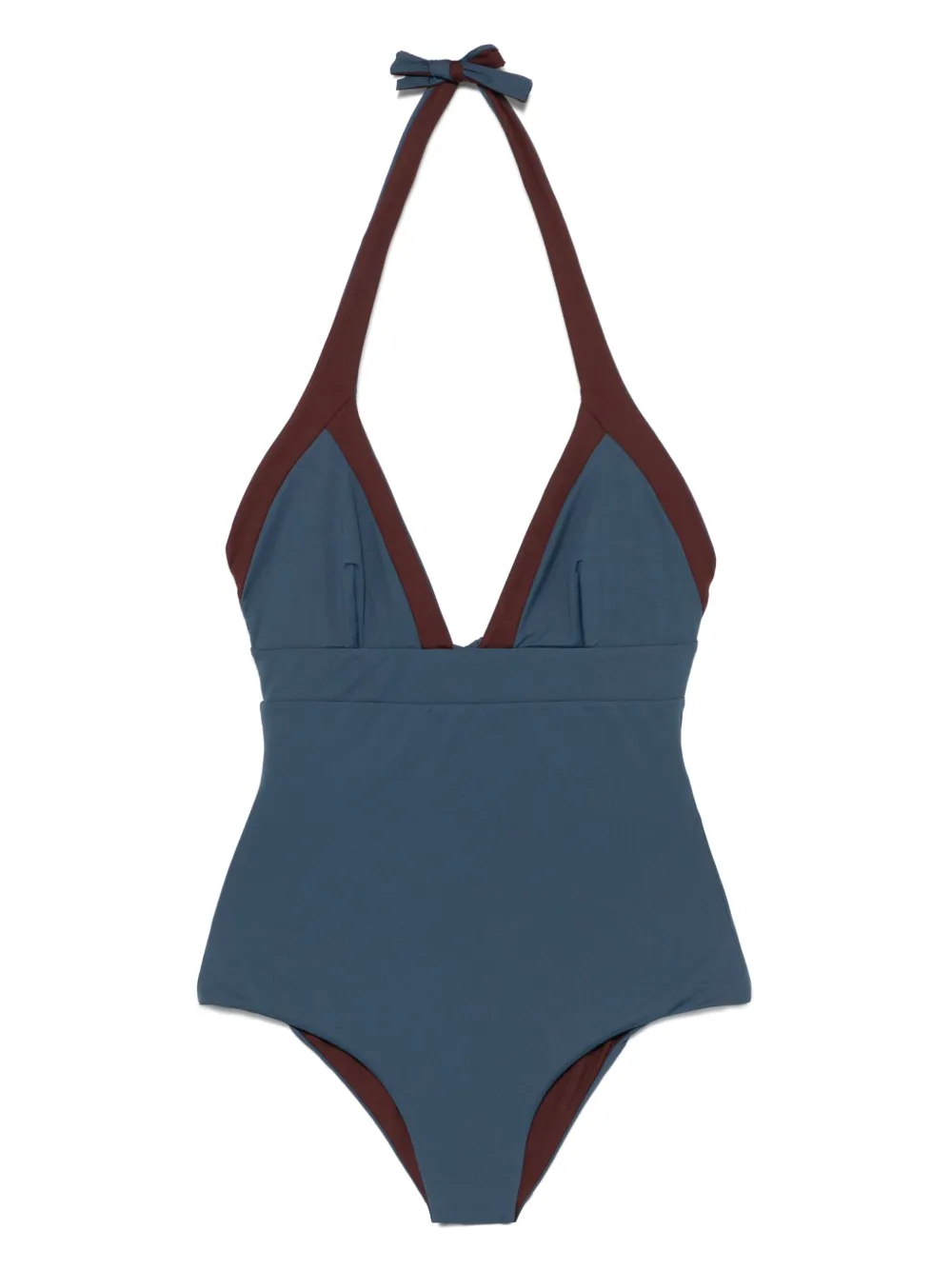 Fisico リバーシブル ワンピース水着 - ブルー Fisico リバーシブル ワンピース水着 - ブルー